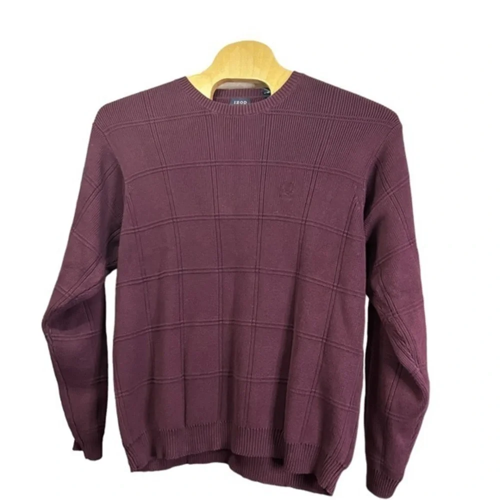 Izod Men’s Pullover Crewneck Sweater‎ Wine Tasting Size 2XL NEW